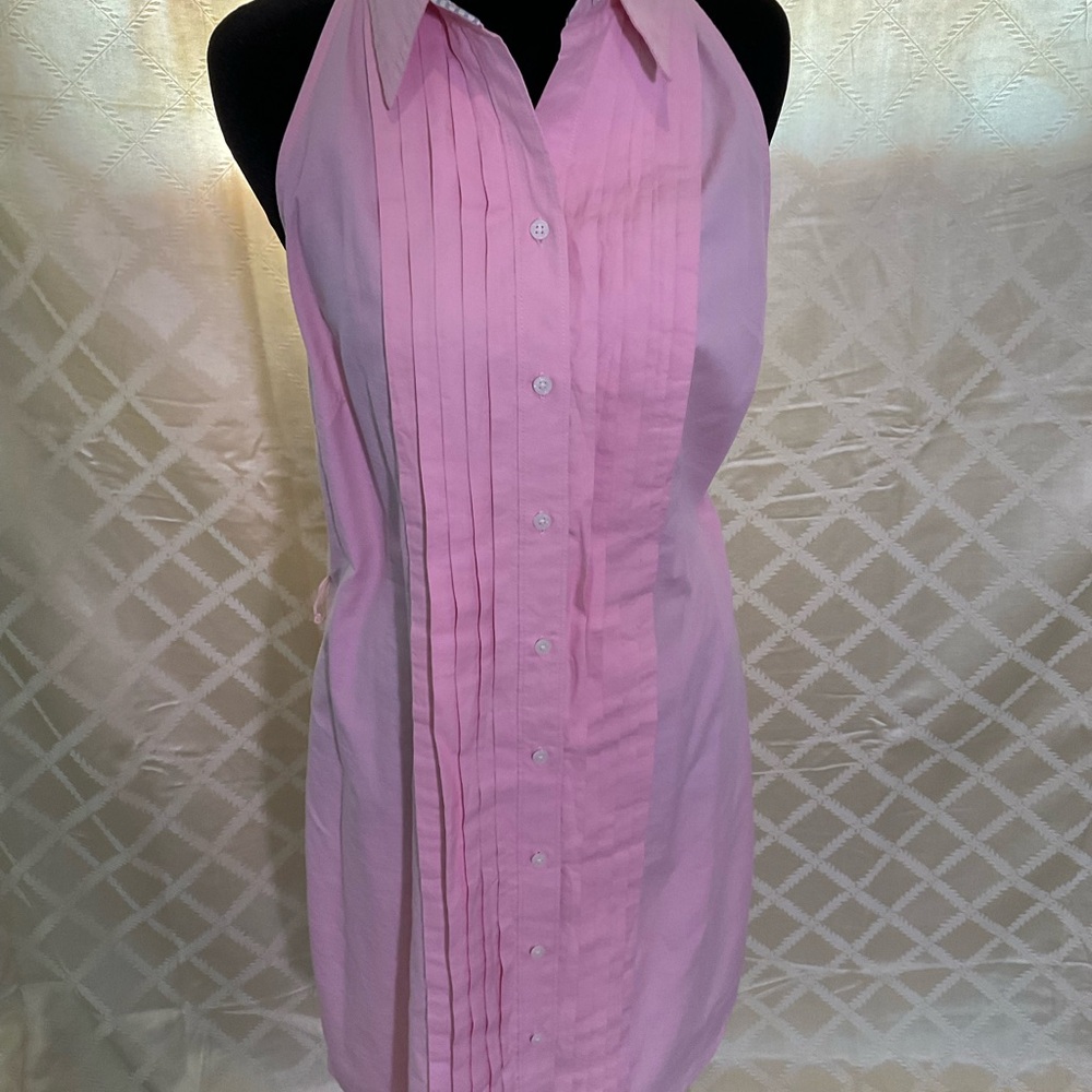 Tommy Hilfiger Light Pink halter dress size Large